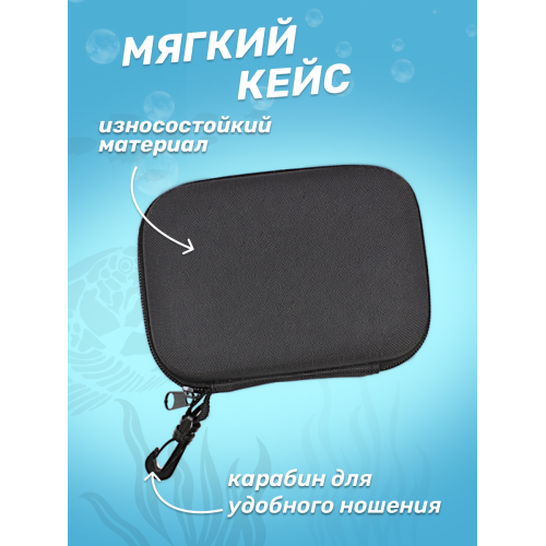 Набор блесен-вертушек 16 шт в кейсе