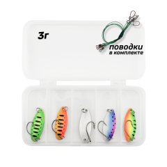 Набор блесен форель 5 шт