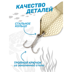 Набор блесен-колебалок 10шт