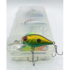 Набор воблеров крэнк 5шт 4,5 г